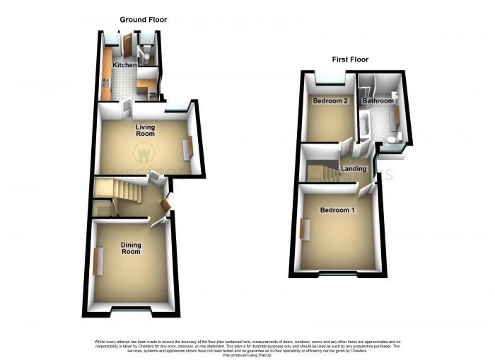 Floorplan for Chorley Road, PR6