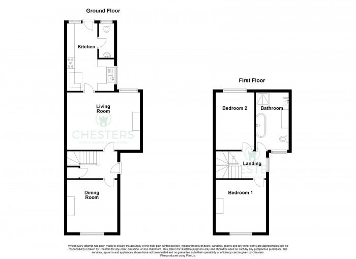 Floorplan for Chorley Road, PR6