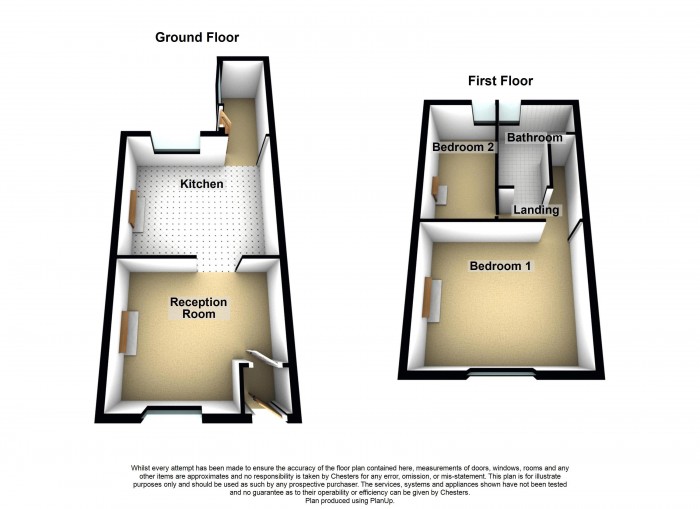 Floorplan for Chorley Road, PR6