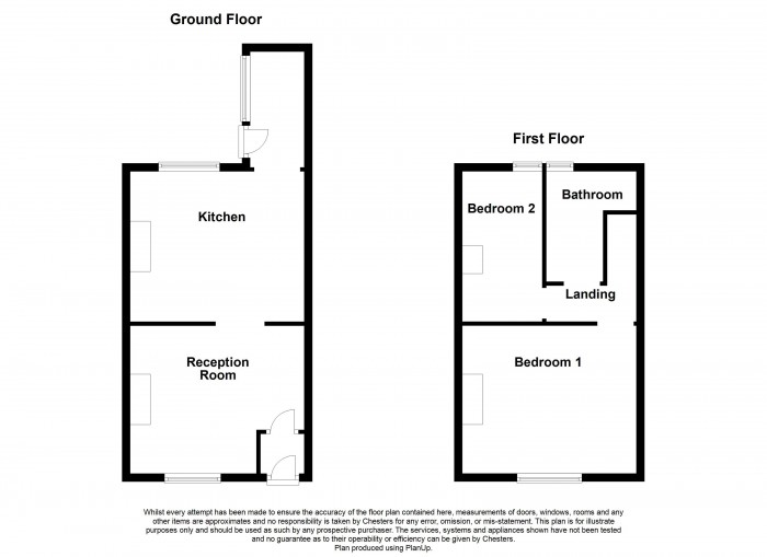 Floorplan for Chorley Road, PR6