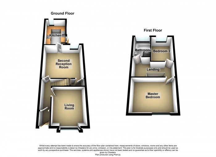 Floorplan for Chorley Road, PR6