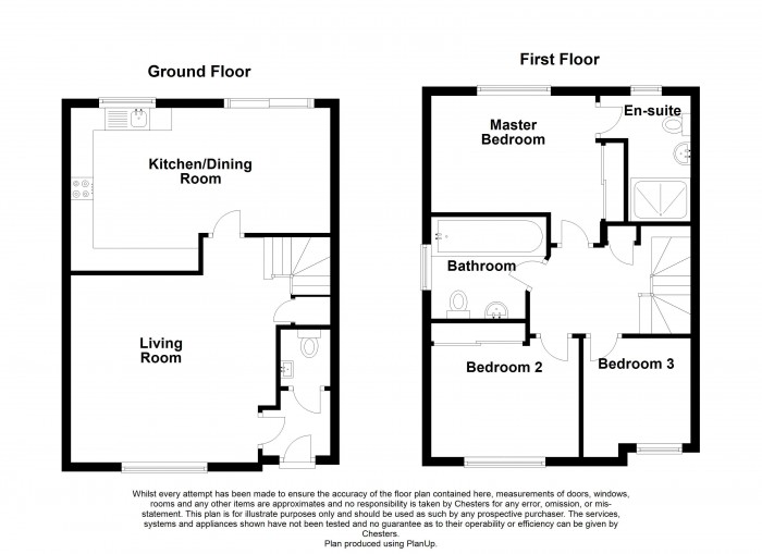 Floorplan for Aldcliffe Court, PR6