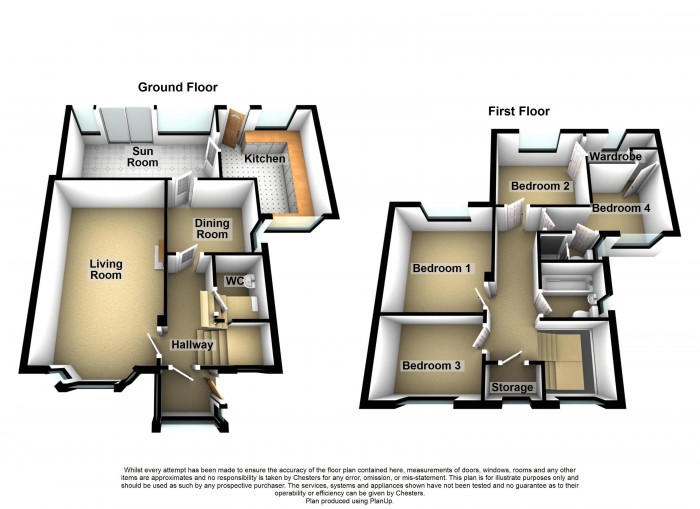 Floorplan for Bolton Road, PR7