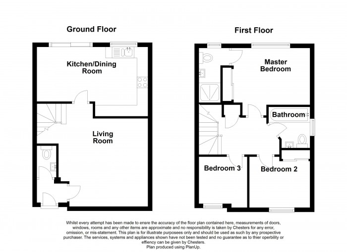 Floorplan for Hornby Close, PR6