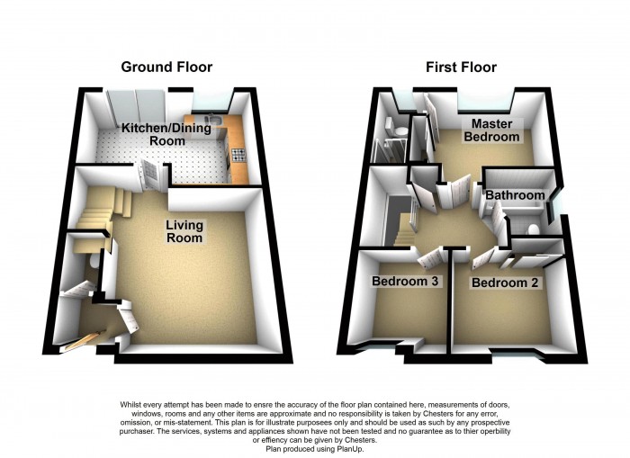 Floorplan for Hornby Close, PR6