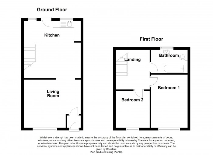 Floorplan for Weldbank Street, PR7