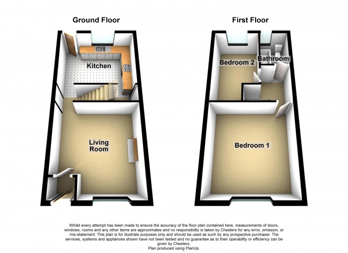 Floorplan for Mayfield Avenue, PR6