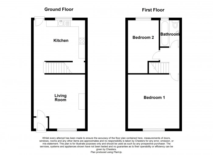 Floorplan for Mayfield Avenue, PR6