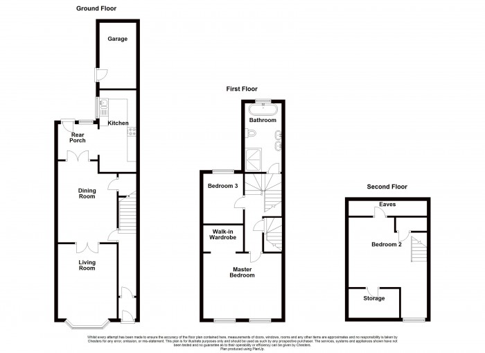 Floorplan for Railway Road, PR6