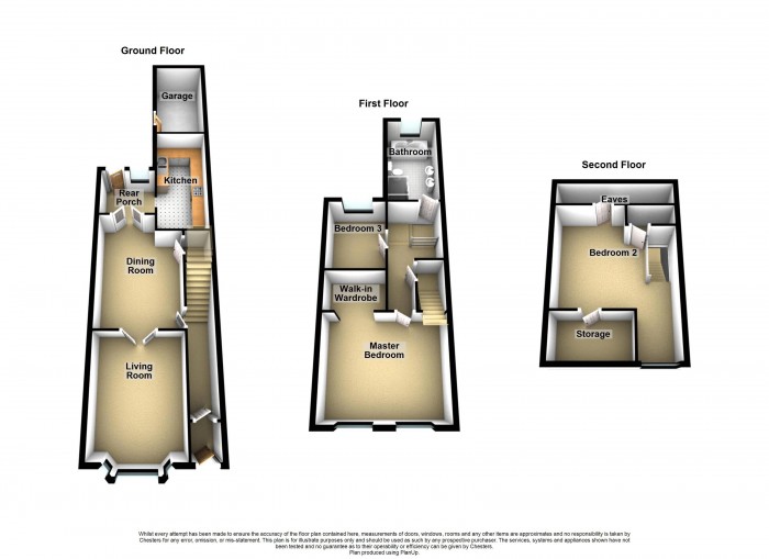 Floorplan for Railway Road, PR6