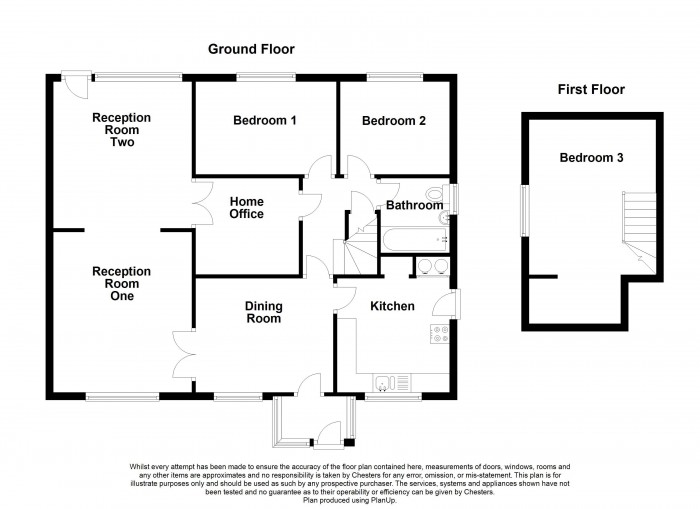 Floorplan for Rawlinson Lane, PR7