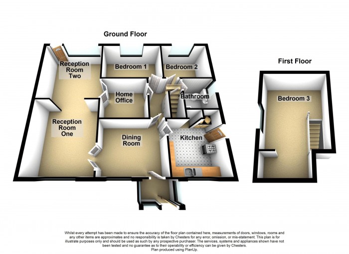 Floorplan for Rawlinson Lane, PR7