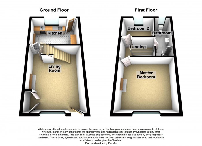 Floorplan for Chorley Road, PR6