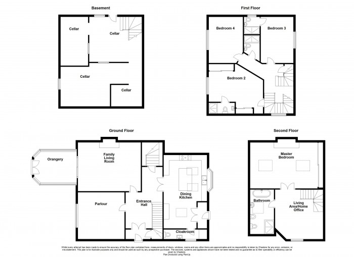 Floorplan for Grundys Lane, PR7