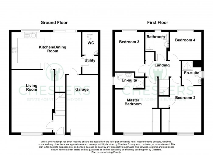 Floorplan for Rossendale Drive, PR6