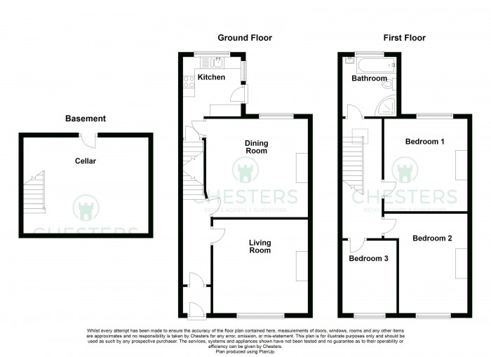 Floorplan for Church Street, PR7