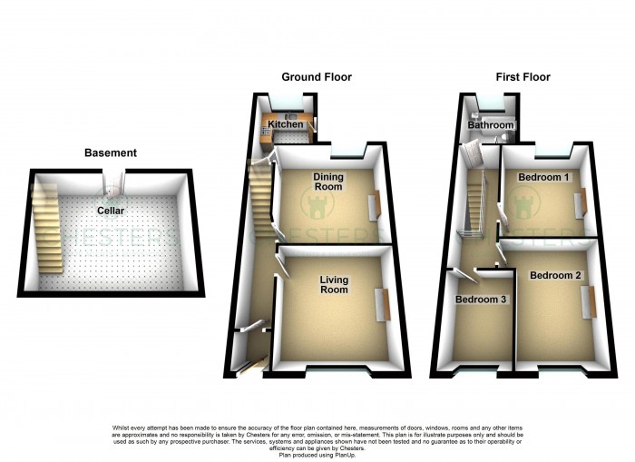 Floorplan for Church Street, PR7