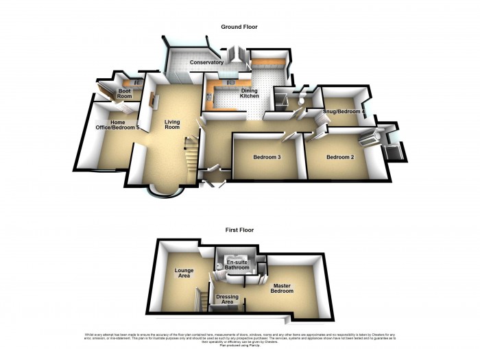 Floorplan for Wigan Lane, PR7