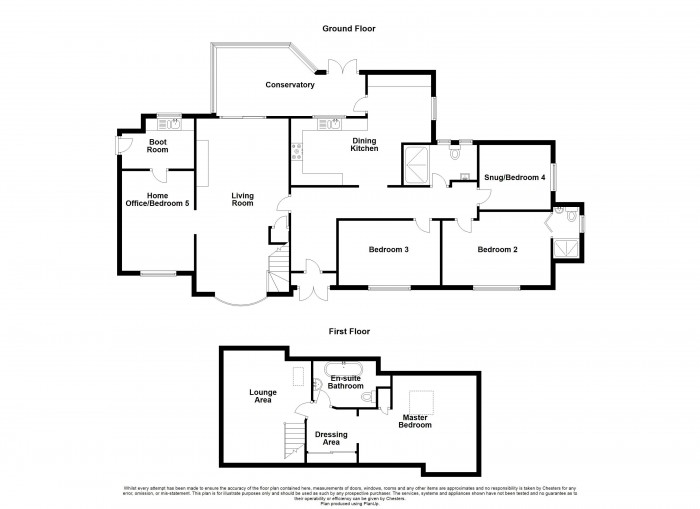 Floorplan for Wigan Lane, PR7