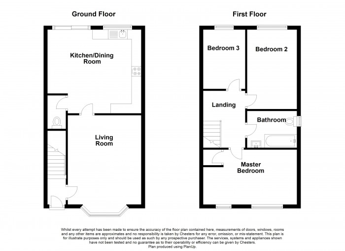 Floorplan for Perseverance Close, BL5