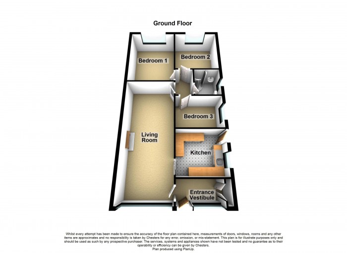 Floorplan for The Asshawes, PR6