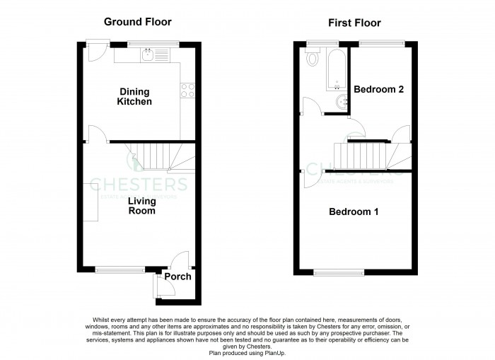 Floorplan for Daisy Hill Drive, PR6