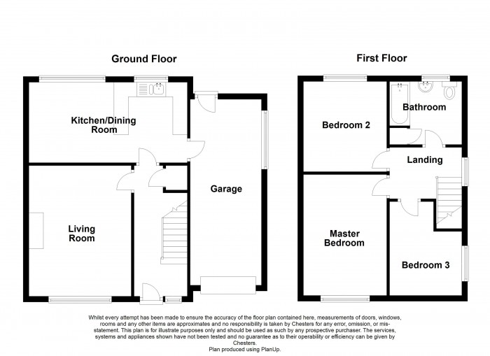 Floorplan for The Asshawes, PR6