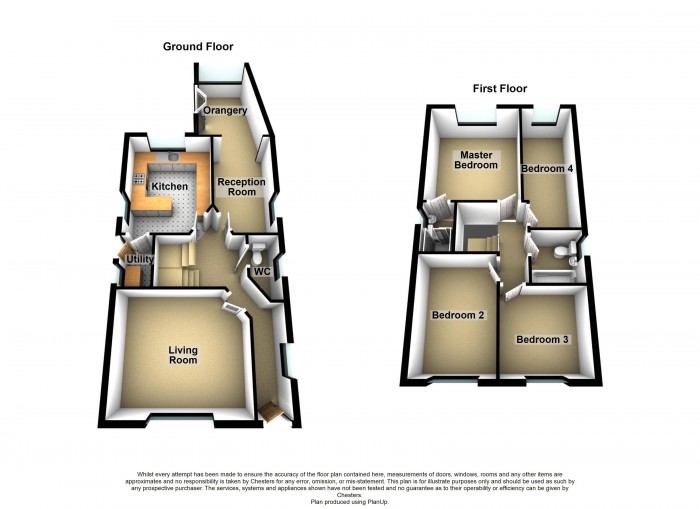 Floorplan for Whitehall Lane, BL6