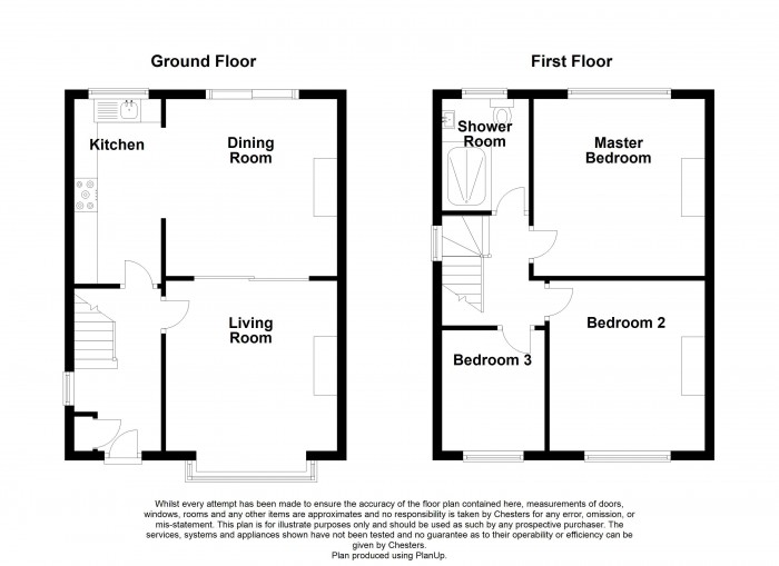 Floorplan for Fielding Place, PR6