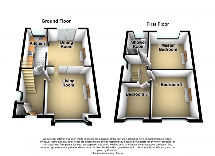 Floorplan for Fielding Place, PR6