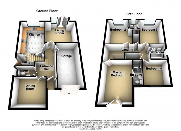 Floorplan for Hornby Close, PR6