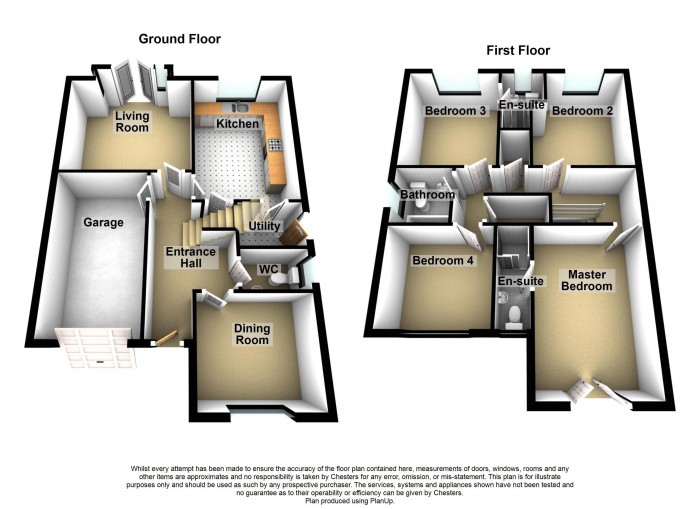 Floorplan for Brierfield Close, PR6