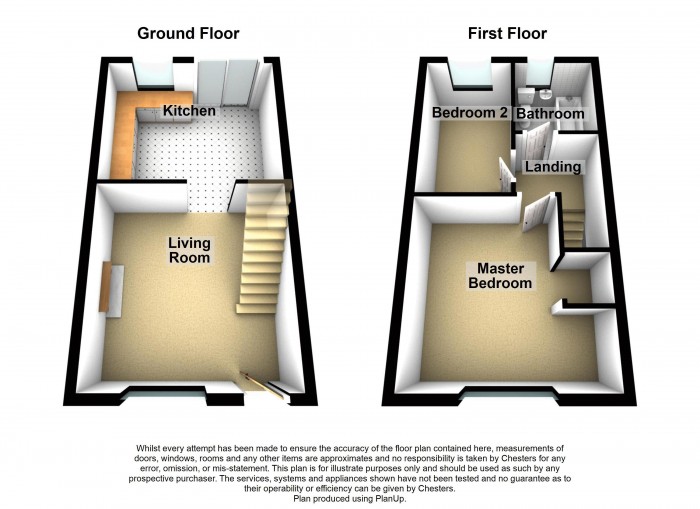 Floorplan for Church Street, PR7