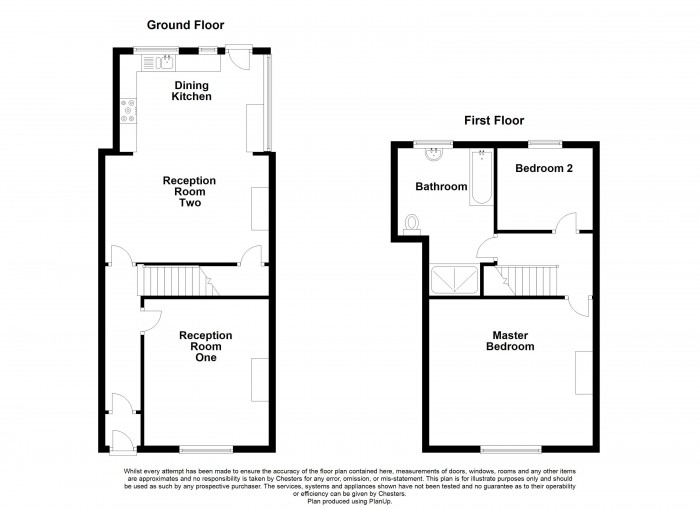 Floorplan for Chorley Road, PR6