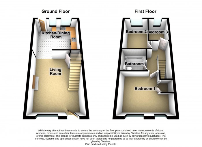 Floorplan for Yarrow Grove, BL6