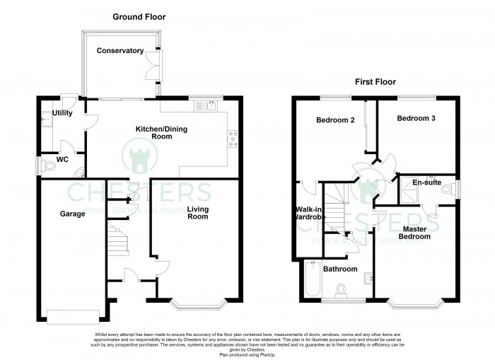 Floorplan for Berry Avenue, PR6