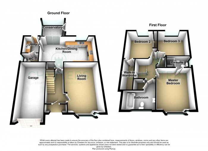 Floorplan for Berry Avenue, PR6