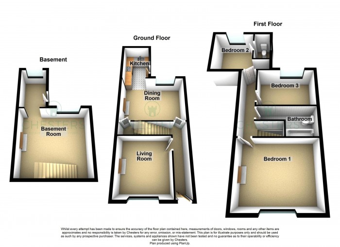 Floorplan for Springfield Terrace, PR6