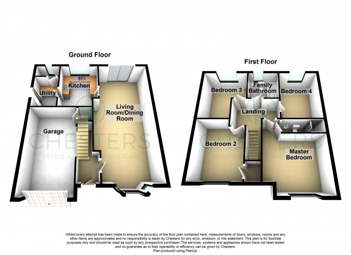 Floorplan for Duxbury Manor Way, PR7