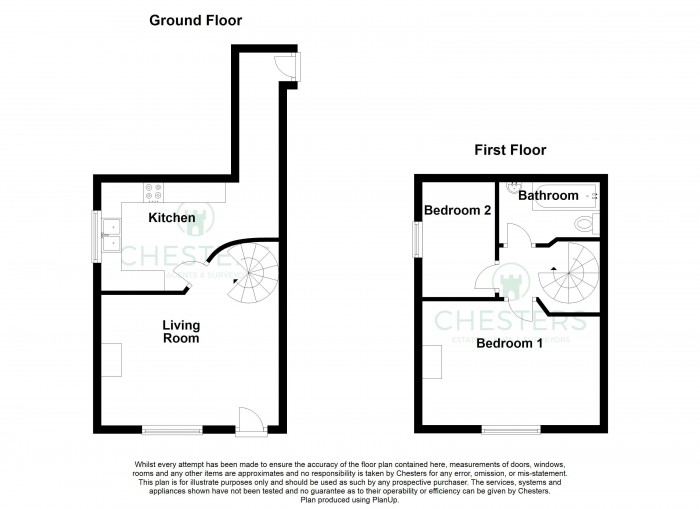 Floorplan for Church Street, PR7