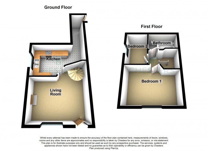 Floorplan for Church Street, PR7