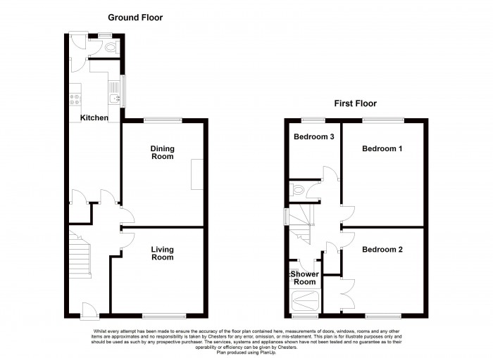 Floorplan for Westhoughton Road, PR7