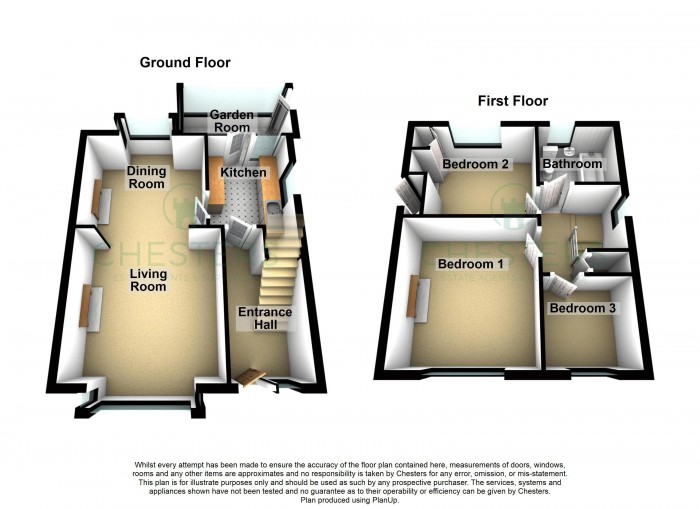 Floorplan for Chorley Road, PR6