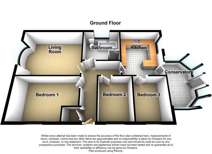 Floorplan for Scot Lane, BL6