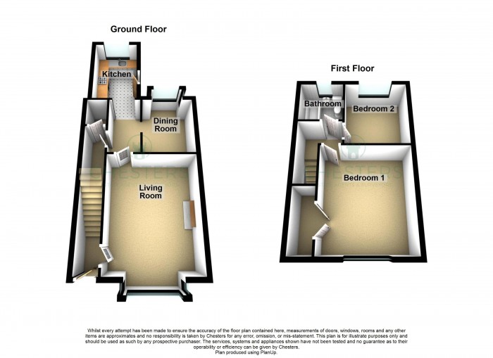 Floorplan for Chorley Road, PR6