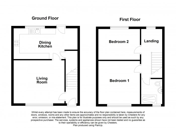 Floorplan for Acresfield, PR7