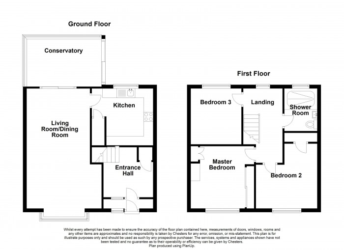 Floorplan for Nightingale Road, BL6