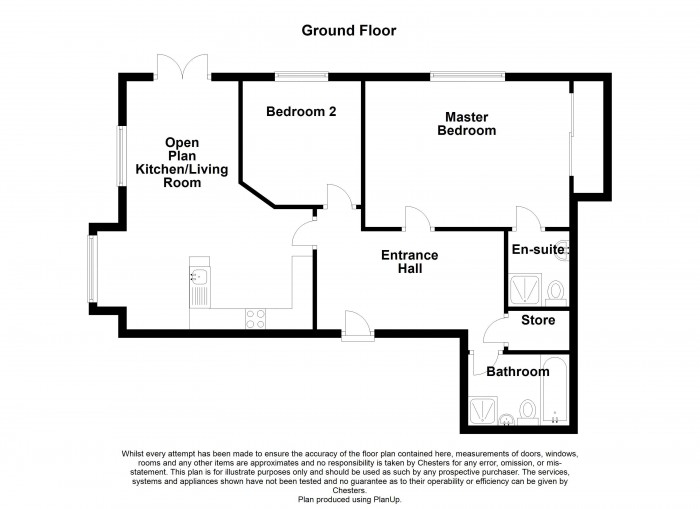 Floorplan for Gardinar Close, WN1