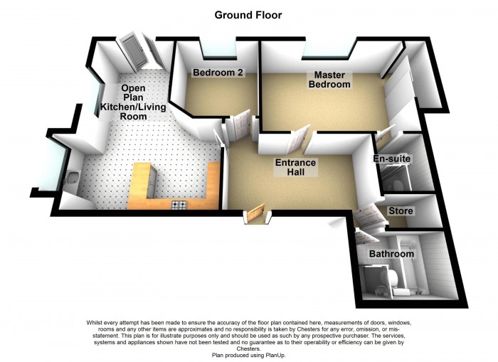 Floorplan for Gardinar Close, WN1