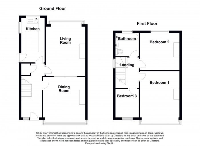 Floorplan for Kenwood Road, BL1